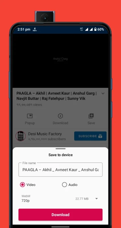 DownTube - youtube video downloader for Android: Effortless Video Downloads