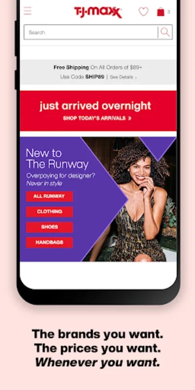 T.J.Maxx for Android - Great Deals on Designer Brands