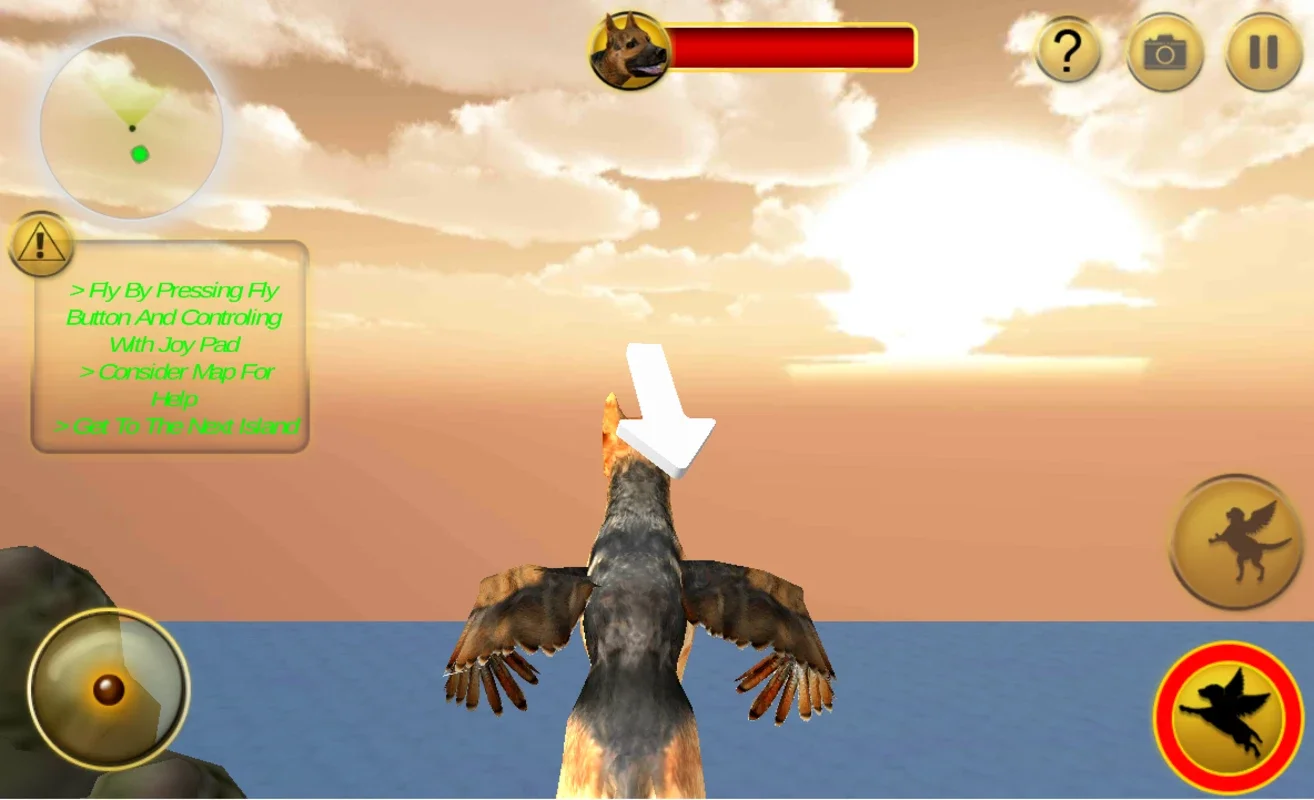 Flying Dog - Wild Simulator for Android: Wild Adventures Await