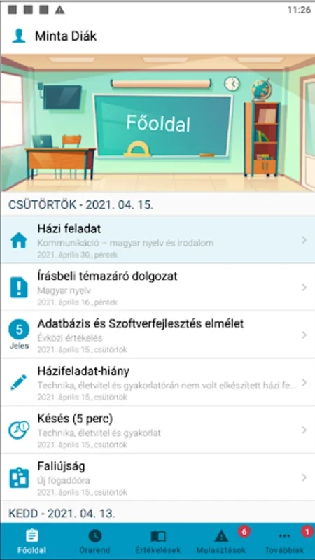 KRÉTA Tanulóknak for Android - Manage Your Studies Easily