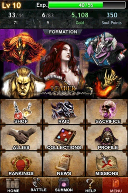 Dark Summoner for Android - Conquer the Collapsing World