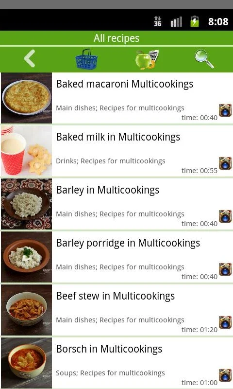 Multicooking Recipes for Android: Diverse Culinary Delights