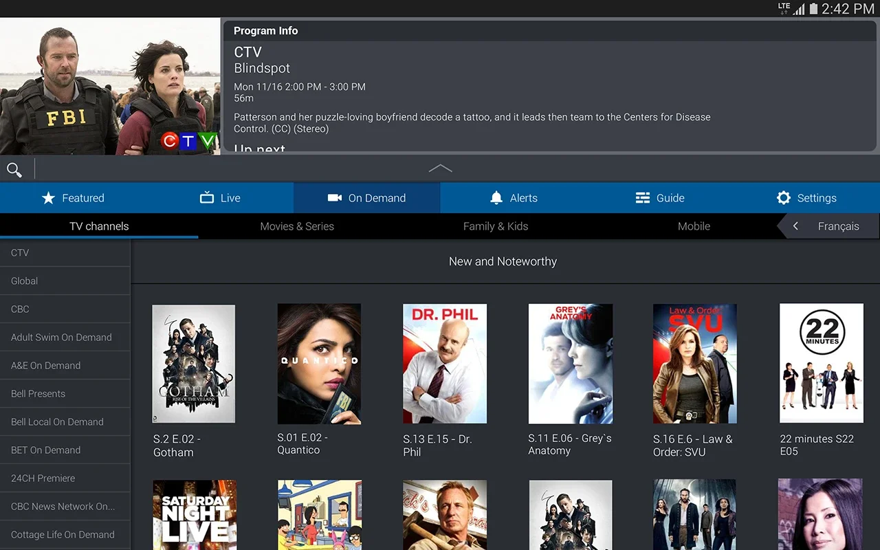 Bell Fibe TV for Android - Portable Entertainment at Your Fingertips