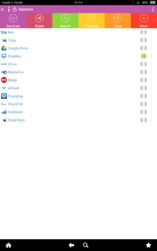 Rainbow for Android - Streamline Cloud Storage Management