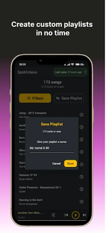 Spotilicious for Android - Organize and Enhance Your Music