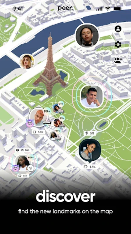 Peer for Android: Personalized Social Mapping for Local Connections