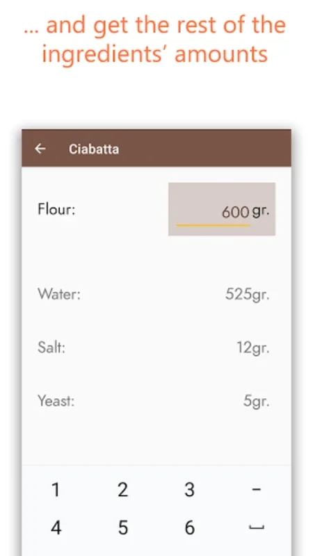 Bread Calculator for Android: Precise Ingredient Ratios