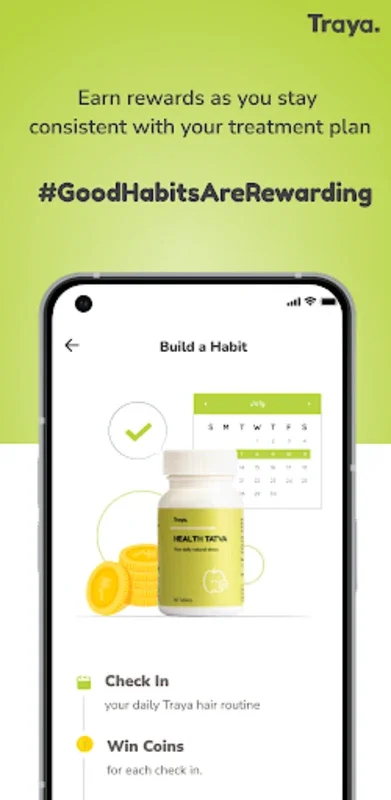 Traya: Hair Loss Solutions for Android - Holistic Hair Care