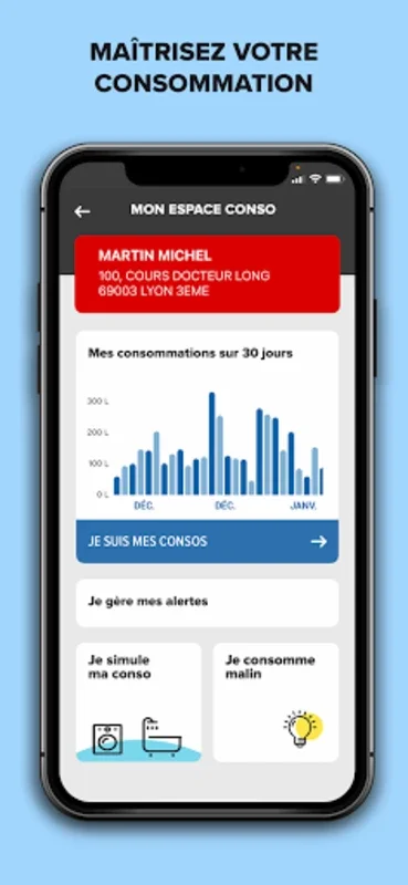 Eau Publique du Grand Lyon for Android - Smart Water Management