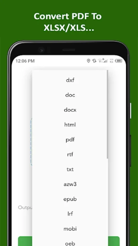 PDF To XLSX Converter PDF XLSX for Android: Effortless Conversion