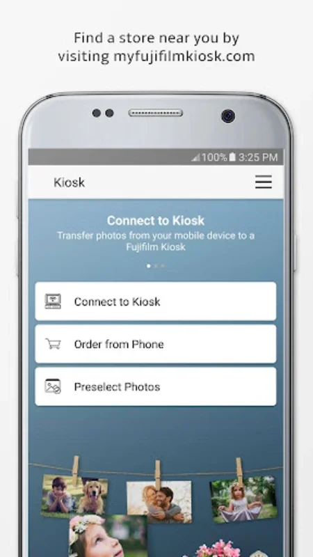 Kiosk for Android - Simplify Photo Transfer to Fujifilm Kiosks