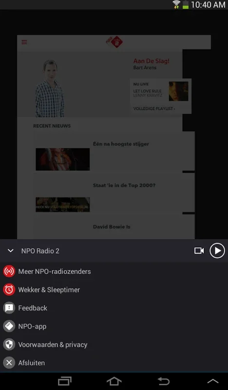 NPO Radio 2 for Android - Unparalleled Music Experience