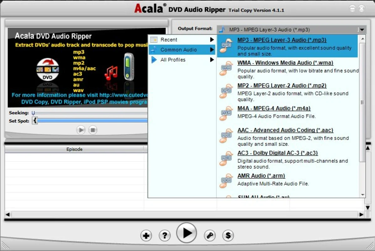 Acala DVD Audio Ripper: Fast & Easy DVD Audio Extraction for Windows