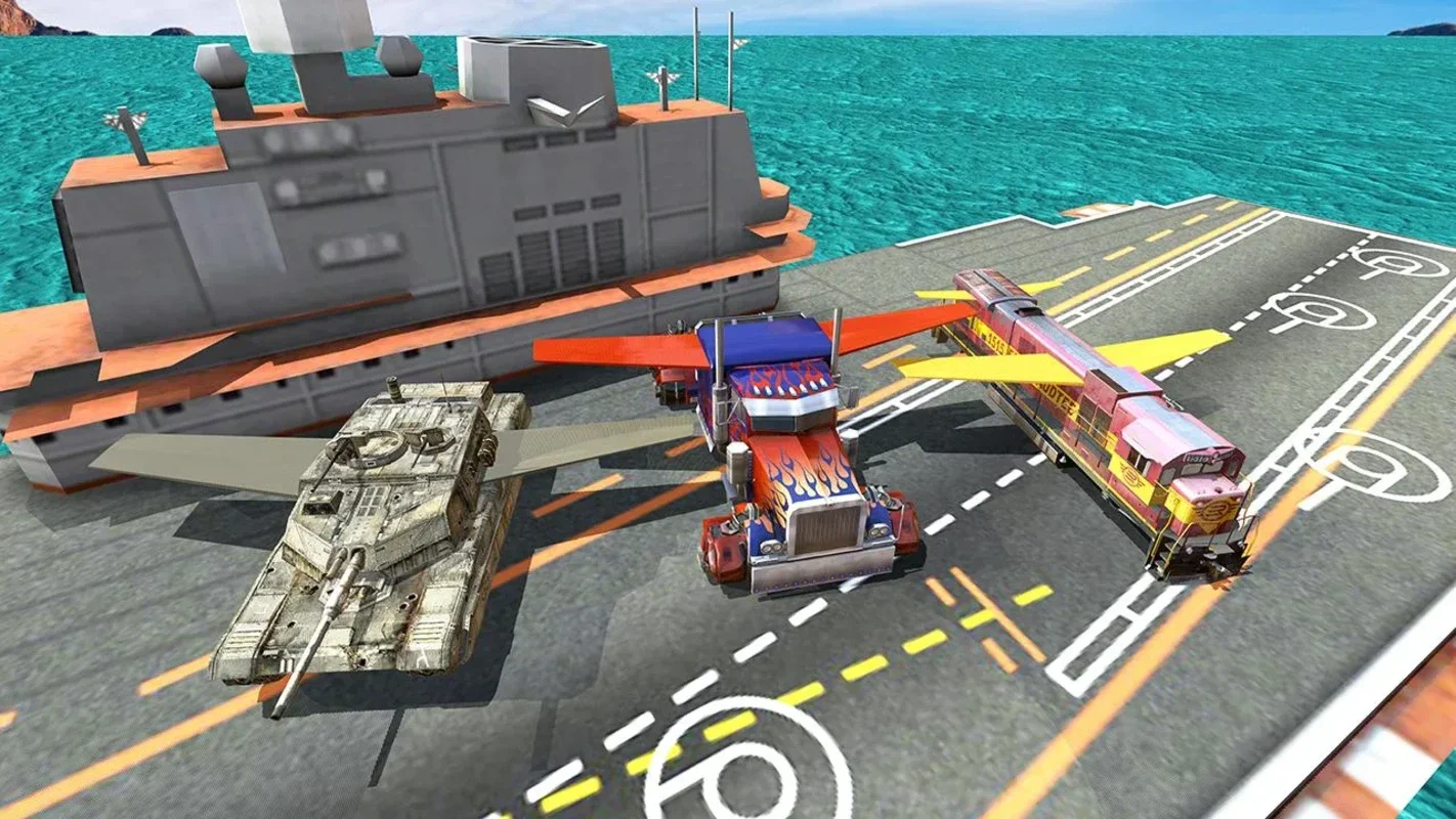 Flying Truck & Tank Air Attack for Android: Thrilling Air Combat