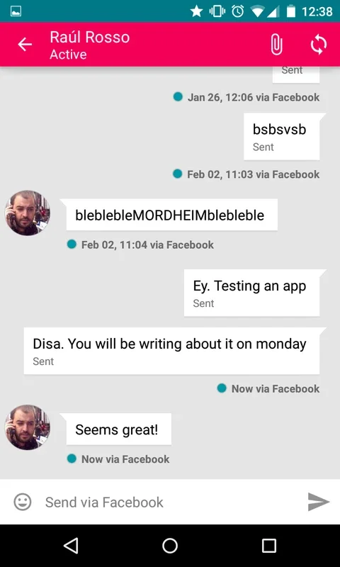 Disa for Android - Unified Messaging in One Place