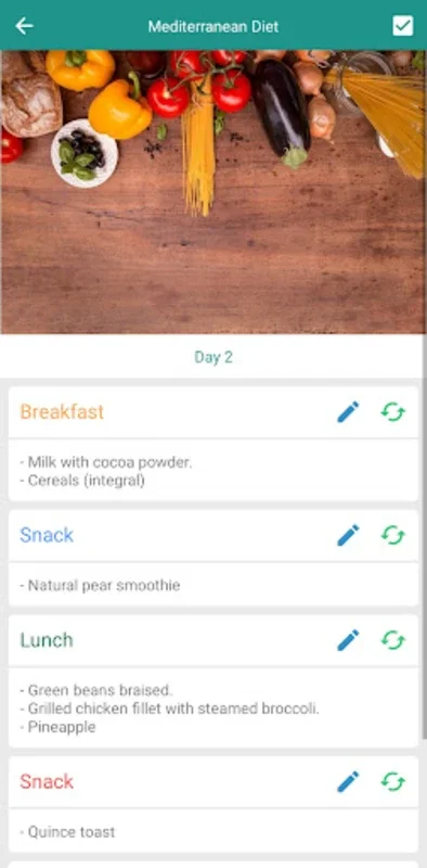 Dieta Mediterránea | Reto de 30 días for Android - A 30-Day Weight Loss Journey