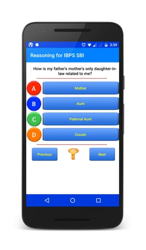 Reasoning IBPS 2015 for Android - Enhance Your Reasoning Skills