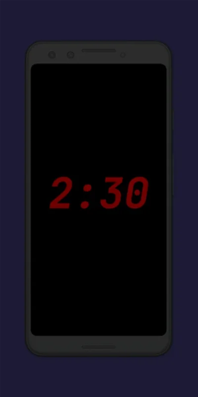 Night Clock (Digital Clock) for Android - Minimalist Bedside Companion