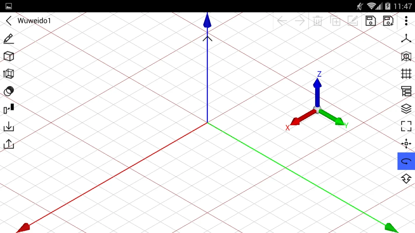 Wuweido for Android: Easy 3D Shape Creation