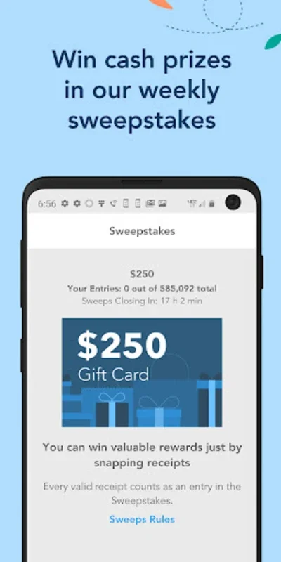 ReceiptPal for Android - Earn Free Gift Cards & Cash Rewards