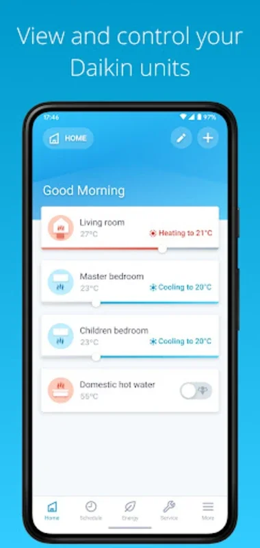 ONECTA - Daikin for Android: Control Home Climate Remotely