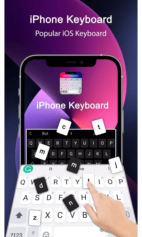 iPhone Keyboard - iOS 18: iOS Typing Experience on Android