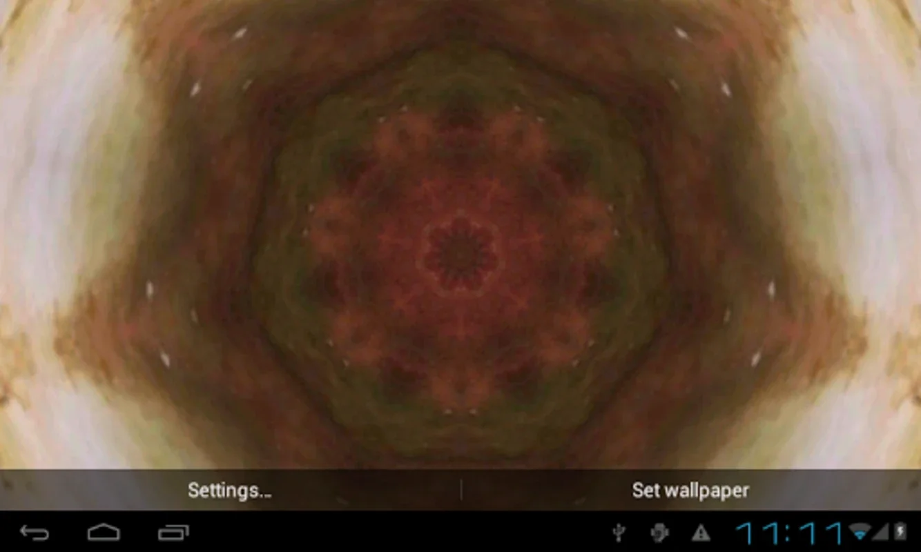 Kaleidoscope Live Wallpaper for Android - Stunning Visuals