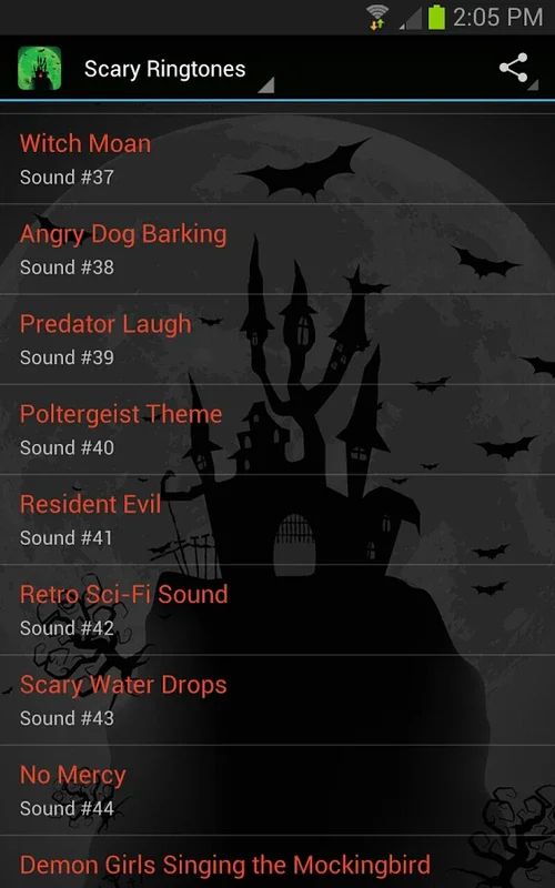 Scary Ringtones and Sounds for Android - Horror - themed Audio for Mobile