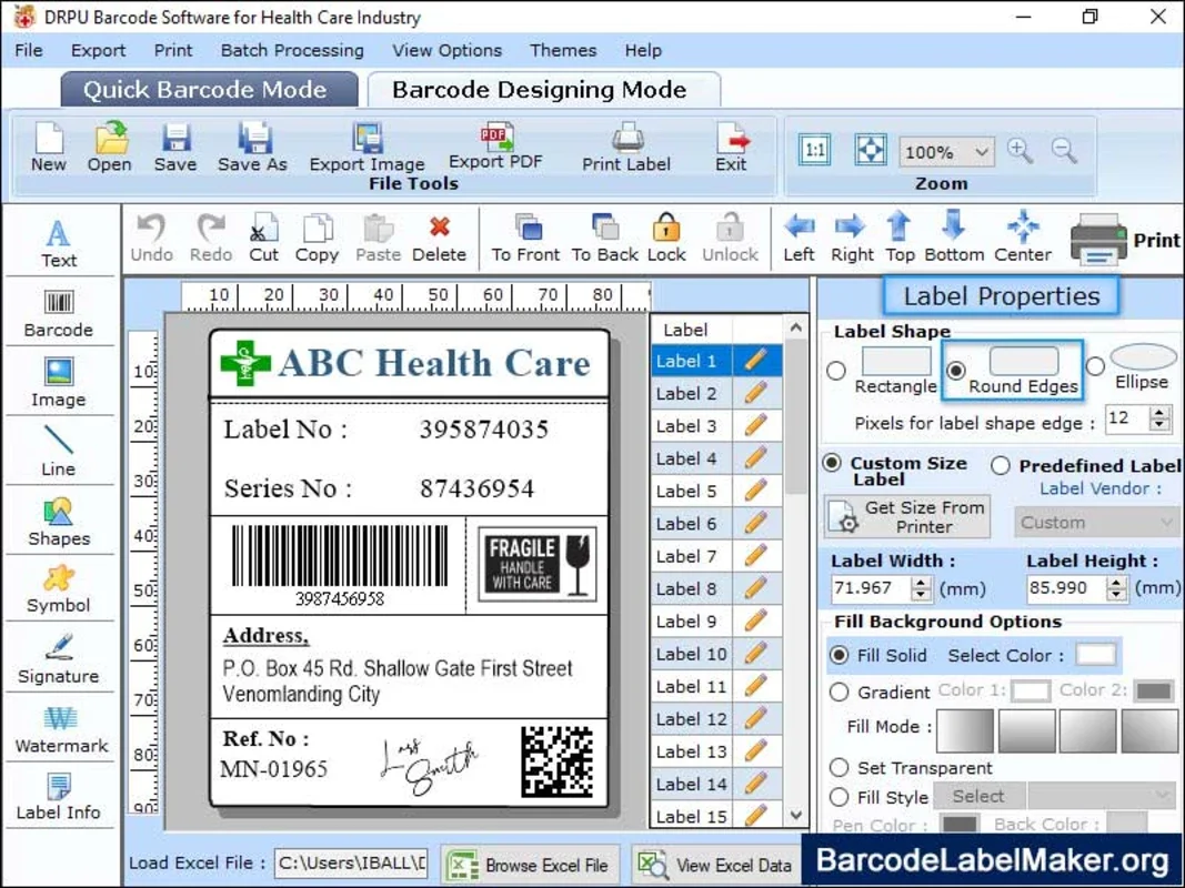 Healthcare Barcode Maker Software for Windows: Efficient Medical Barcode Creation