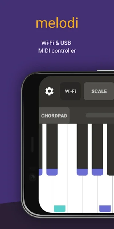 Melodi for Android: A Versatile MIDI Controller for Music Creation