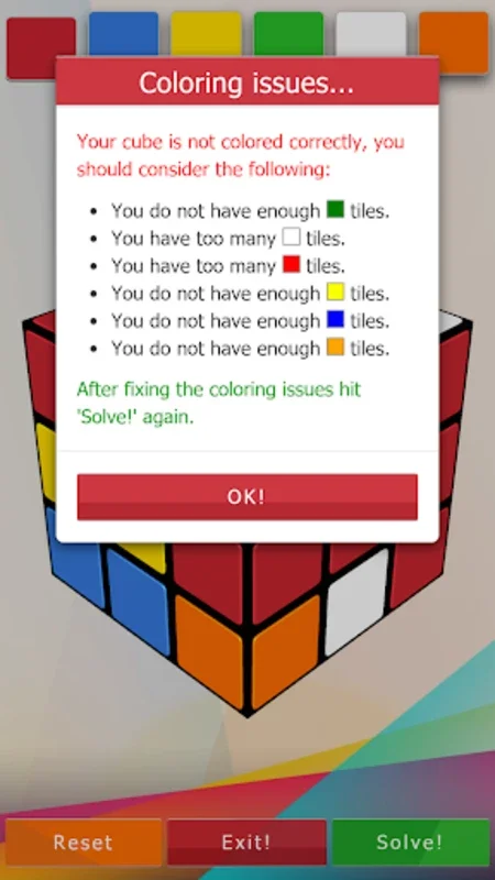 3D-Cube Solver for Android: Solve Cube Puzzles Easily