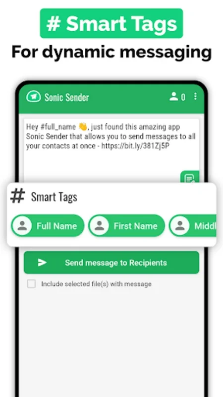 Sonic Sender for Android - Streamline Your Messaging