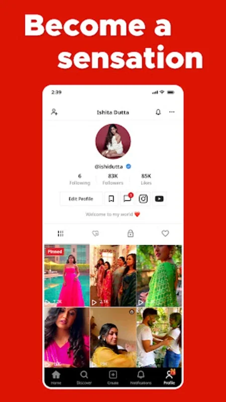 Hipi for Android - Discover Engaging Short Videos