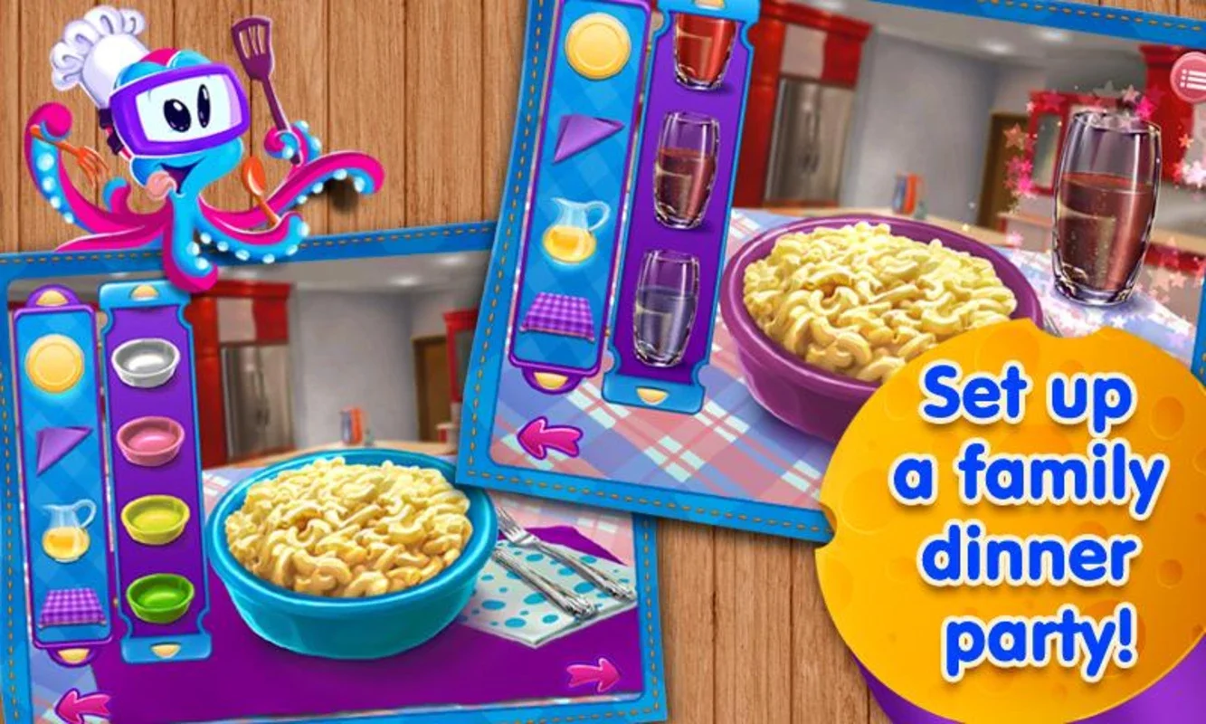 Mac & Cheese for Android: Engaging Virtual Cooking