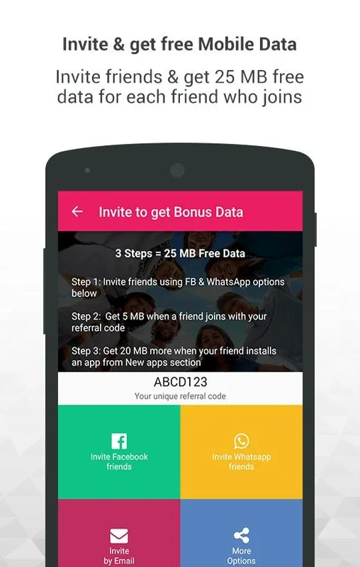 DataBack for Android: Earn Data Reimbursements