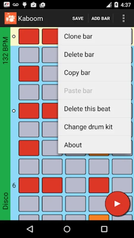 Kaboom Drum Pads for Android - Intuitive Drum App