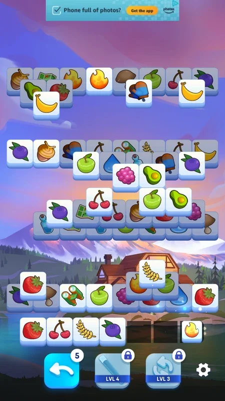 Triple Tile for Android - Fruity Mahjong Fun