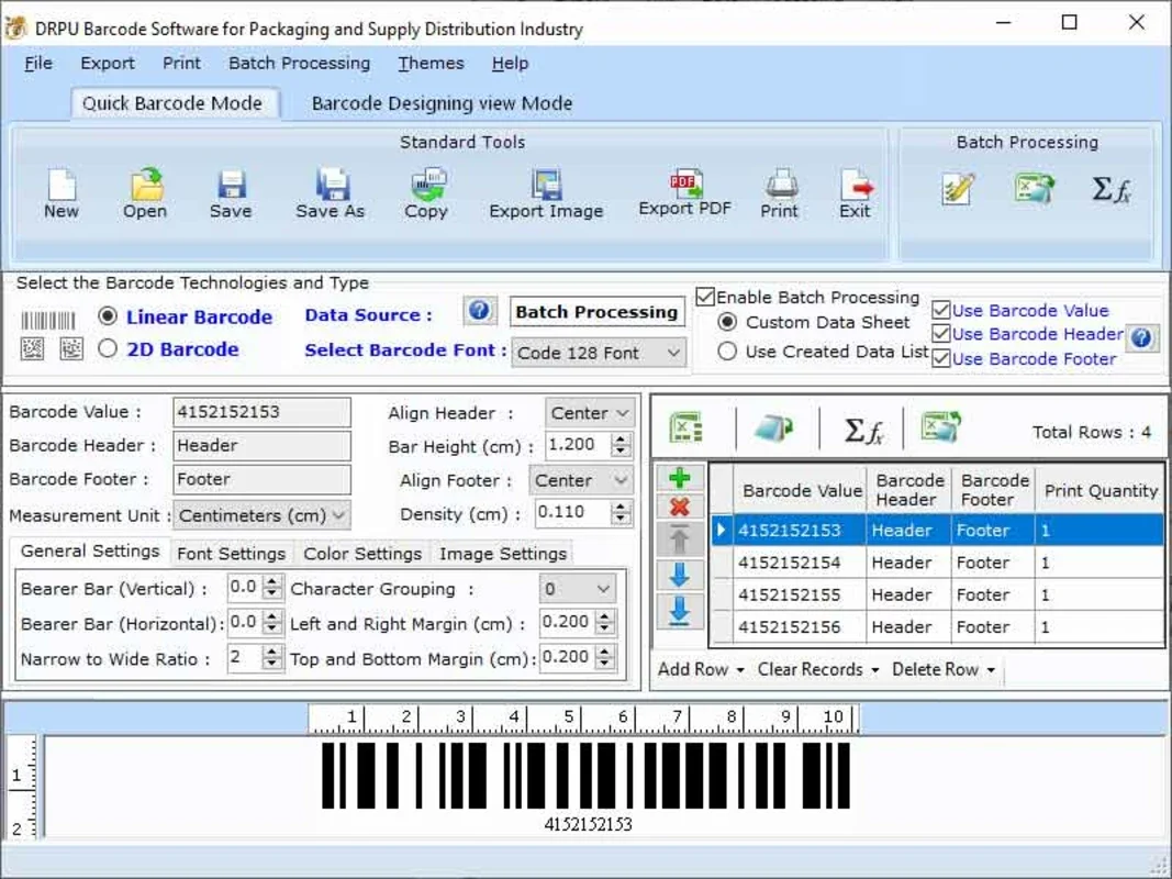 Delivery Product Labelling Application for Windows: Design Efficient Labels