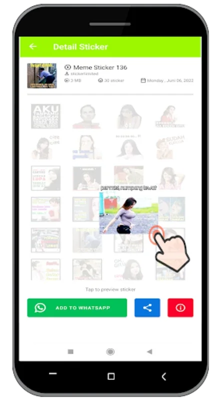 Perang Gambar Wa WAStickerApp for Android - Download Now