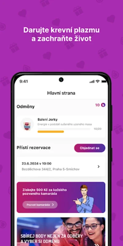 Plasma Place for Android - Streamlined Donor Subscription Management