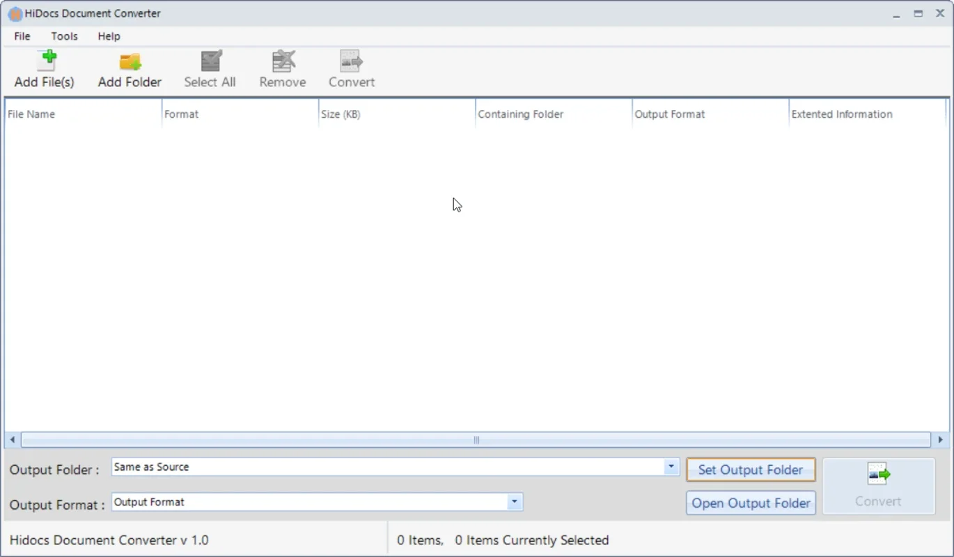 Hidocs Document Converter for Windows - Simplify Document Conversion