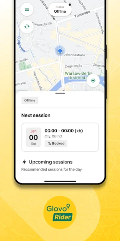 Glovo Rider for Couriers on Android for Efficient Delivery Work