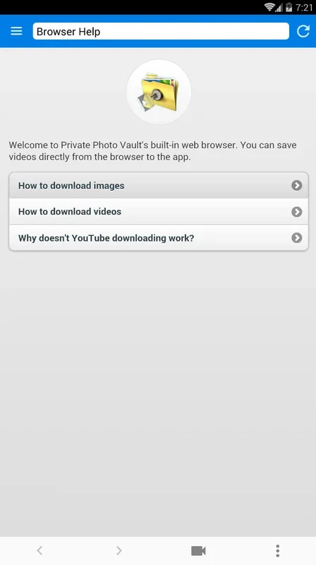 Private Photo Vault for Android - Securely Store Your Photos