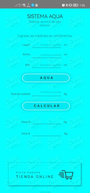 Calculadora CreaEpoxy for Android - Achieve Precise Blends