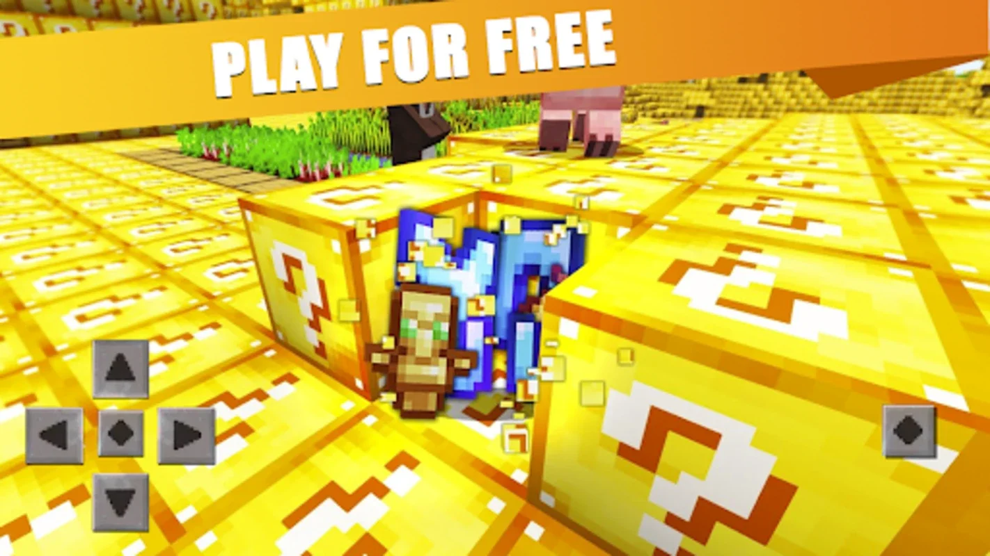 Lucky Block for Android - Unpredictable Minecraft Gameplay