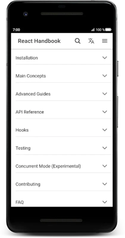 Offline React Handbook for Android - Comprehensive Learning