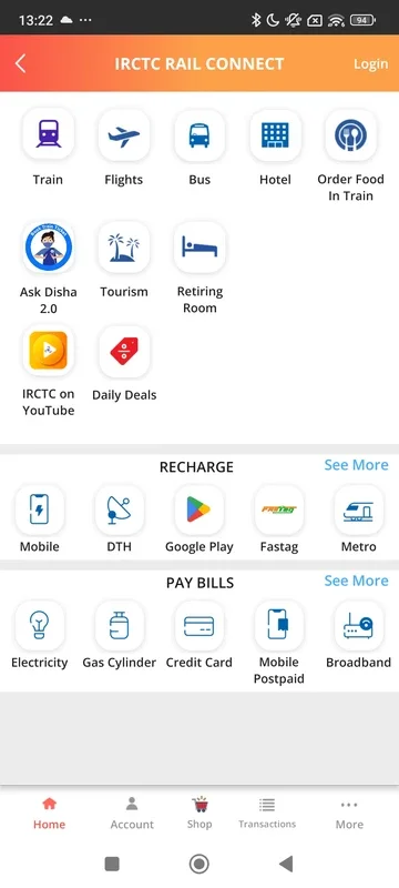 IRCTC Rail Connect: Your Android App for Effortless Indian Train Travel