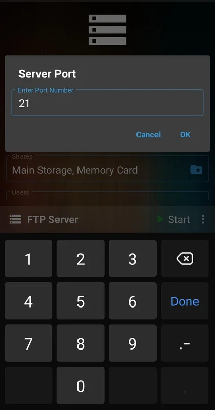 FTP Server for Android - No Downloading Required