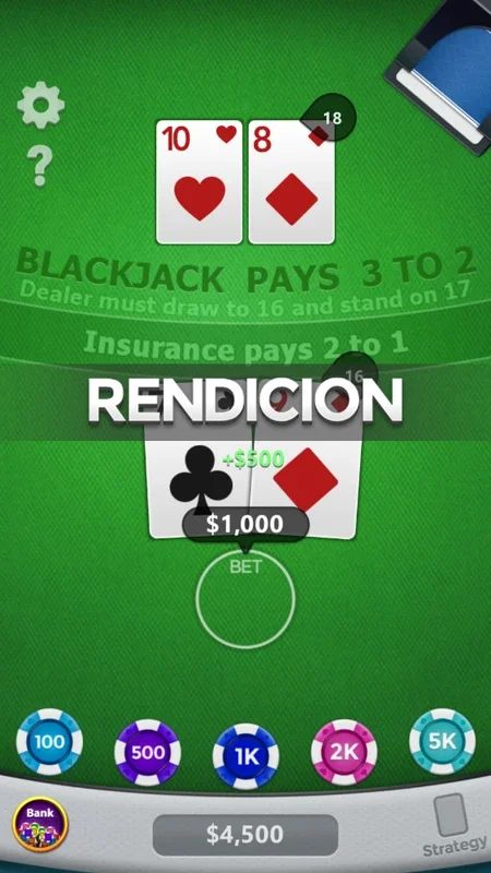 Blackjack 21 for Android - Thrilling Casino Experience