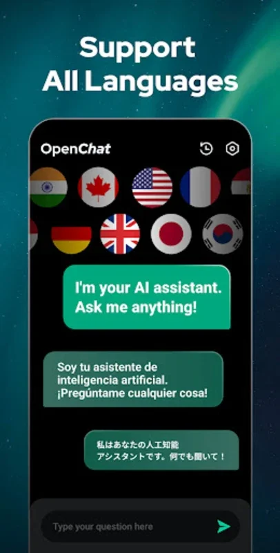 Open Chat - AI bot app for Android: A Versatile Digital Assistant